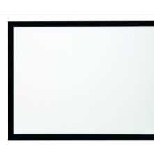 Экран на раме Kauber Frame Velvet Cinema, 99" 16:9 WOVEN, плетеное акустически прозрачное полотно, область просмотра 124x220 см., размер по раме 140x236 см.