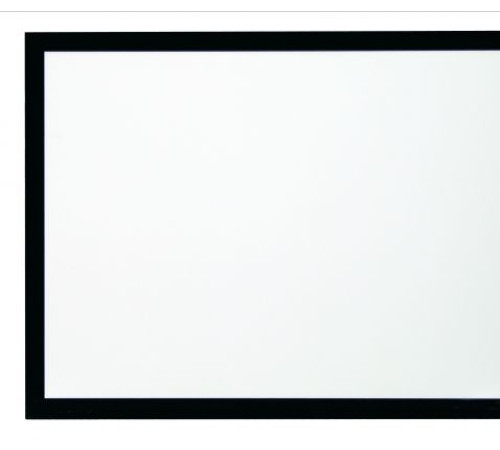 Экран на раме Kauber Frame Velvet Cinema, 99" 16:9 WOVEN, плетеное акустически прозрачное полотно, область просмотра 124x220 см., размер по раме 140x236 см.