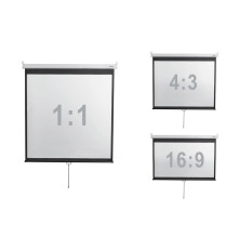 Экран настенный с ручным приводом Digis DSOD-1108