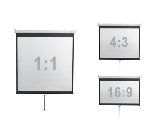 Экран настенный с ручным приводом Digis DSOD-1108