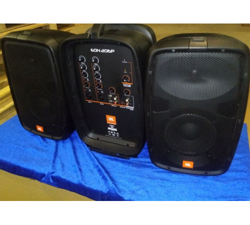 JBL EON206P/230. Активная система с интегрированным усилителем