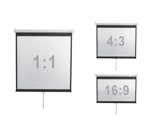 Экран настенный с ручным приводом Digis DSOD-16906MW