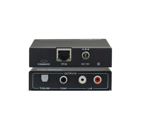 Комплект передатчик и приемник АУДИО по витой паре Digis EX-AC290