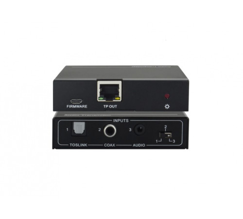 Комплект передатчик и приемник АУДИО по витой паре Digis EX-AC290