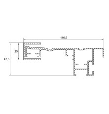Экран на раме Kauber Frame CLR 118"  16:9 261x146  CLR(ALR для УКФ)