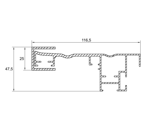 Экран на раме Kauber Frame CLR 118"  16:9 261x146  CLR(ALR для УКФ)