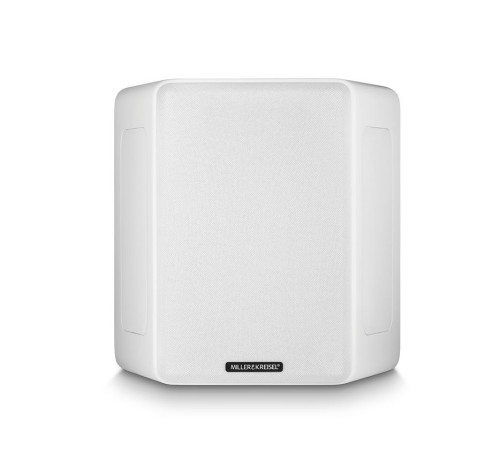 Настенные тыловые трипольные акустические системы Miller & Kreisel® S300T. Цвет: Белый матовый. Пара.