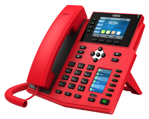 IP телефон Fanvil X5U, красный IP телефон Fanvil X5U, красный