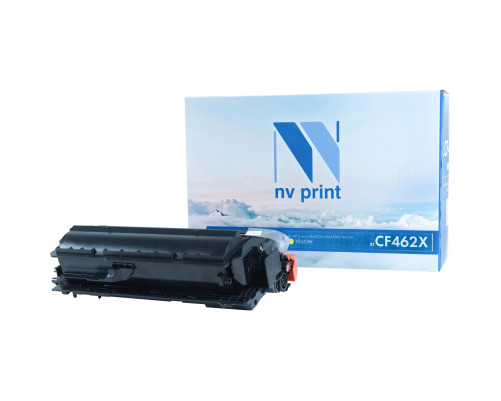 Тонер-картридж NVP NV-CF462X для HP Color Laser Jet M652DN/M653DN/M653X, желтый (22000 стр.)