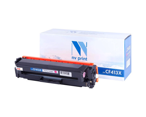 Тонер-картридж NVP NV-CF413X для HP Color LaserJet Pro M377dw/ M477fdn/ M477fdw/ M477fnw/ M452dn/ M452nw, пурпурный (5000 стр.)