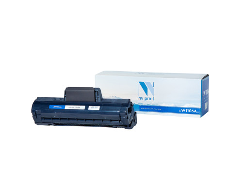 Тонер-картридж NVP NV-W1106A для HP 107a/107w/135w/135a/137fnw, без чипа (1000 стр.)