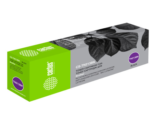 Картридж лазерный Cactus CS-TN213BK TN-213B для Brother HL 3230/DCP3550/MFC3770, черный (1400 стр.)
