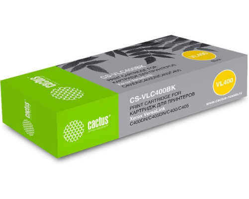 Картридж лазерный Cactus CS-VLC400BK 106R03532 для Xerox VersaLink C400DN/C405DN, черный (10500 стр.)