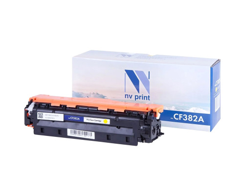 Тонер-картридж NVP NV-CF382A для HP Color LaserJet M476dn/ M476dw/ M476nw, желтый (2700 стр.)