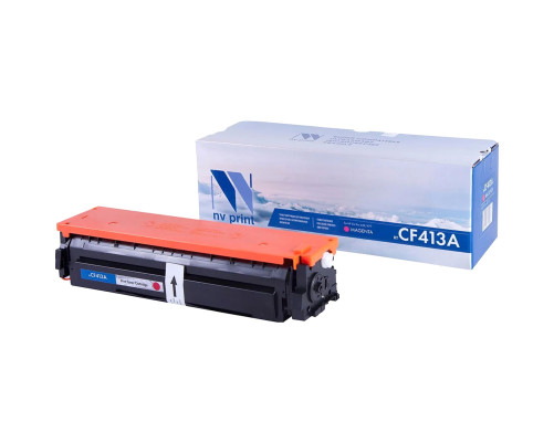 Тонер-картридж NVP NV-CF413A для HP Color LaserJet Pro M377dw/ M477fdn/ M477fdw/ M477fnw/ M452dn/ M452nw, пурпурный (2300 стр.)