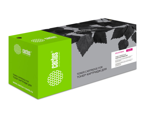 Картридж лазерный Cactus CS-CF463X CF463X для HP Color LJ Enterprise M652dn/M653d, пурпурный (22000 стр.)