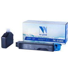 Тонер-картридж NVP NV-TK-5140 для Kyocera ECOSYS M6030cdn/ M6530cdn/ P6130cdn, голубой (5000 стр.)