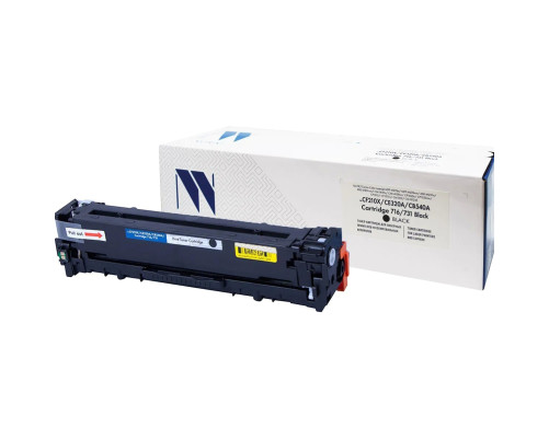 Тонер-картридж NVP NV-CF210X/CE320A/CB540A/NV-716/731 универсальный для HP/Canon Color LaserJet MFP M276n/ MFP M276nw/ 200 M251n/ 200 M251nw/ CM1415fn/ CM1415fnw/ CP1525n/ CP1525nw/ CP1215/ CP1515n/ CM1312/ CM1312nfi, черный (2200 стр.)