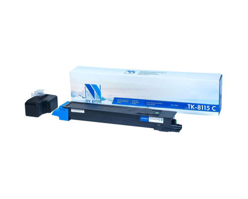 Тонер-картридж NVP NV-TK-8115 для Kyocera EcoSys-M8124/EcoSys-M8130, голубой (6000 стр.)