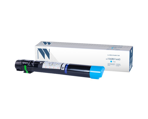 Тонер-картридж NVP NV-106R01443 для Xerox Phaser 7500, голубой (17800 стр.)