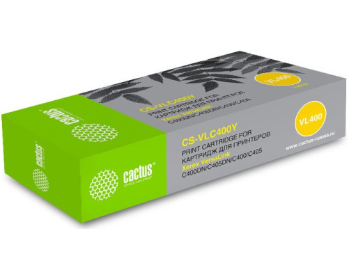 Картридж лазерный Cactus CS-VLC400Y 106R03533 для Xerox VersaLink C400DN/C405DN, желтый (8000 стр.)