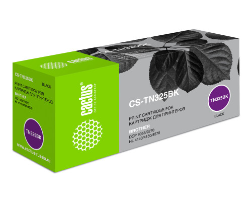 Картридж лазерный Cactus CS-TN325BK TN-325BK для Brother DC- 9055/9270/HL-4140/415, черный (4000 стр.)