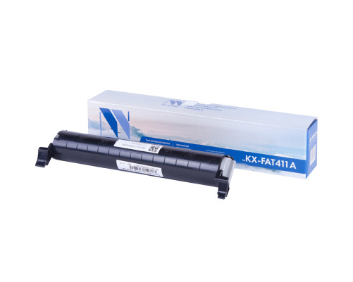 Тонер-картридж NVP NV-KX-FAT411A для Panasonic KX-MB1900RU/ MB2000RU/ MB2020RU/ MB2030RU/ MB2051RU/ MB2061RU (2000 стр.)