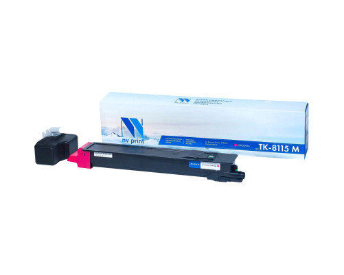 Тонер-картридж NVP NV-TK-8115 для Kyocera EcoSys M8124/EcoSys M8130, пурпурный (6000 стр.)