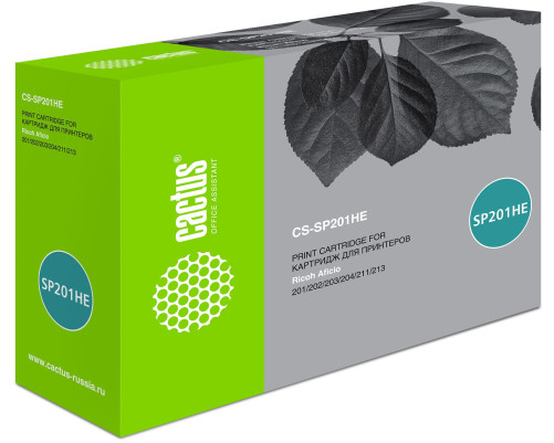 Картридж лазерный Cactus CS-SP201HE 407254 для Ricoh SP 201/203/211/213 (2600 стр.)