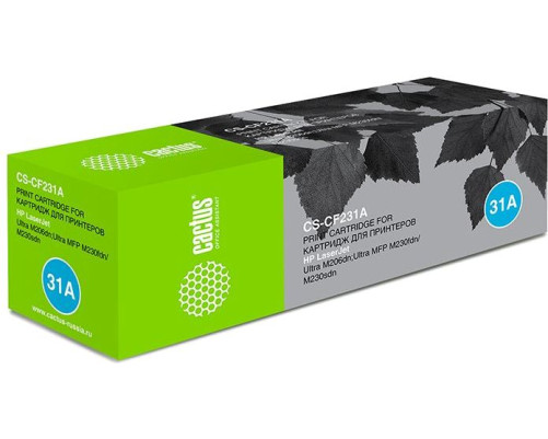 Картридж лазерный Cactus CS-CF231A CF231A для HP LJ M206dn/Ultra MFP M230fdn/M230s (5000 стр.)