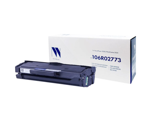 Тонер-картридж NVP NV-106R02773 для Xerox Phaser 3020/WorkCentre 3025 (1500 стр.)