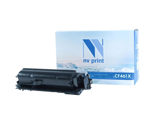 Тонер-картридж NVP NV-CF461X для HP Color Laser Jet M652DN/M653DN/M653X, голубой (22000 стр.)