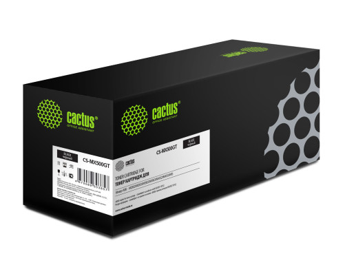 Картридж лазерный Cactus CS-MX500GT для Sharp MX-M282/M283/M362/M363/M452/M453 (40000 стр.)