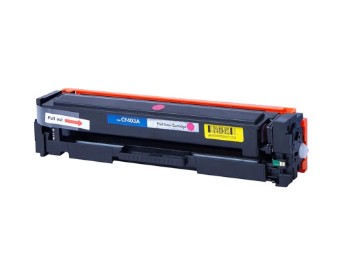 Тонер-картридж NVP NV-CF403A для HP Color LaserJet Pro M252dw/ M252n/ M274n/ M277dw/ M277n, пурпурный (1400 стр.)