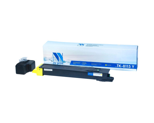 Тонер-картридж NVP NV-TK-8115 для Kyocera EcoSys-M8124/EcoSys M8130, желтый (6000 стр.)