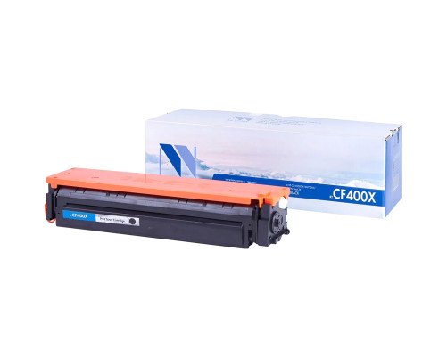 Тонер-картридж NVP NV-CF400X для HP Color LaserJet Pro M252dw/ M252n/ M274n/ M277dw/ M277n, черный (2800 стр.)