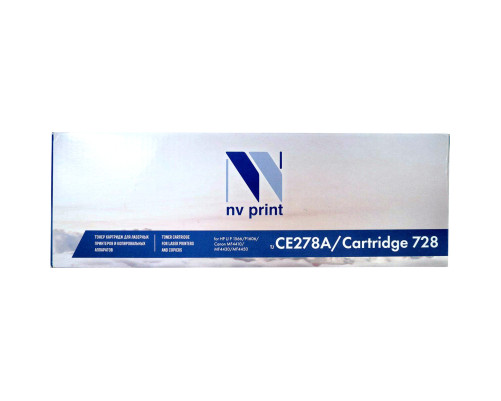 Набор NVP NV-CE278A/NV-728-SET3 универсальный для HP/Canon LaserJet Pro P1566/ P1606dn/ M1536dnf/ i-Sensys 4410/ 4430/ 4450/ 4550/ 4550d/ 4570/ 4570dn/ 4580/ 4580dn/ 4730/ 4750/ 4780w/ 4870/ 4870dn/ 4890/ 4890dw (2100 стр.) (3 шт)