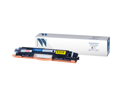 Тонер-картридж NVP NV-CE310A/CF350A/NV-729 универсальный для HP/Canon Color LaserJet CP1025/ CP1025nw/ M275/ CP1025/ CP1025nw/ 100 M175a/ 100 M175nw/ M176n/ M177fw/ i-Sensys LBP 7010/ 7010C/ 7018/ 7018C, черный (1300 стр.)