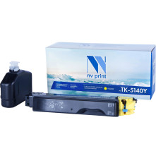 Тонер-картридж NVP NV-TK-5140 для Kyocera ECOSYS M6030cdn/ M6530cdn/ P6130cdn, желтый (5000 стр.)