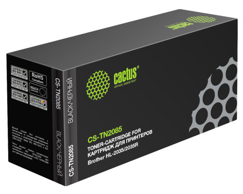Картридж лазерный Cactus CS-TN2085 TN-2085 для Brother HL-2035/2035R (1500 стр.)