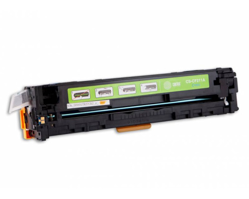 Картридж лазерный Cactus CS-CF211A CF211A для HP LJ Pro 200 M251/M276, голубой (1800 стр.)