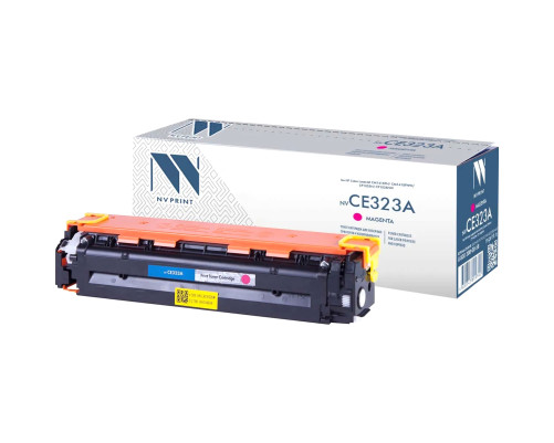 Тонер-картридж NVP NV-CE323A для HP Color LaserJet CM1415fn/ CM1415fnw/ CP1525n/ CP1525nw, пурпурный (1300 стр.)