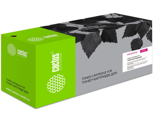 Картридж лазерный Cactus CS-CF473X CF473X для HP Color LJ Enterprise Flow M681, пурпурный (23000 стр.)