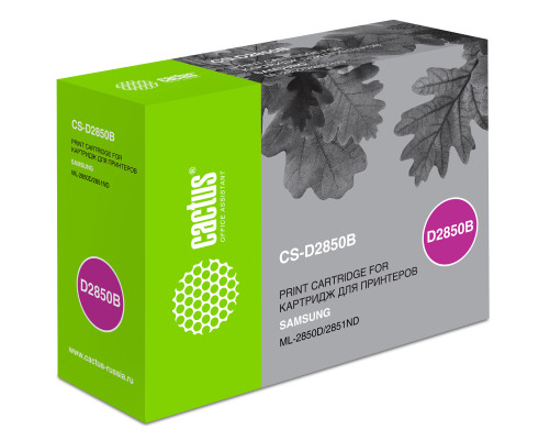 Картридж лазерный Cactus CS-D2850B ML-D2850B для Samsung ML-2850/2851 (5000 стр.)