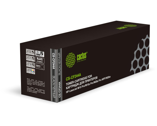 Картридж лазерный Cactus CS-CF244A CF244A для HP LJ M15 Pro/M15a Pro/M28a Pro MFP (1000 стр.)