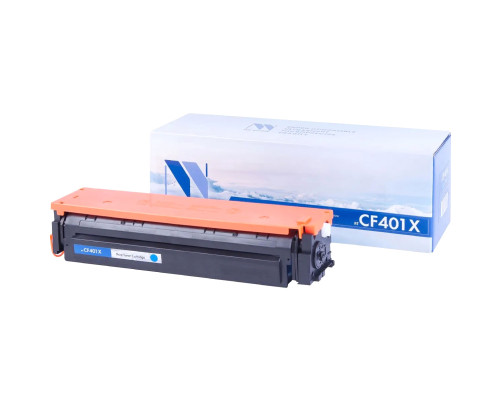 Тонер-картридж NVP NV-CF401X для HP Color LaserJet Pro M252dw/ M252n/ M274n/ M277dw/ M277n, голубой (2300 стр.)