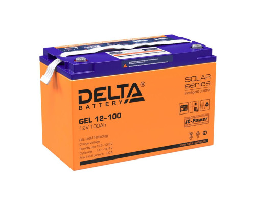 Аккумуляторная батарея Delta GEL 12-100 Аккумуляторная батарея Delta GEL 12-100