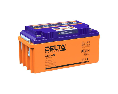Аккумуляторная батарея Delta GEL 12-65 Аккумуляторная батарея Delta GEL 12-65