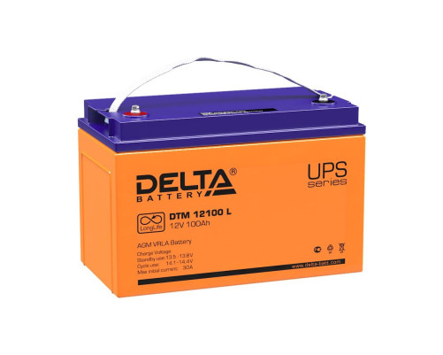 Аккумуляторная батарея Delta DTM 12100 L Аккумуляторная батарея Delta DTM 12100 L