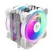 Вентилятор для процессора ALSEYE H120D, белый